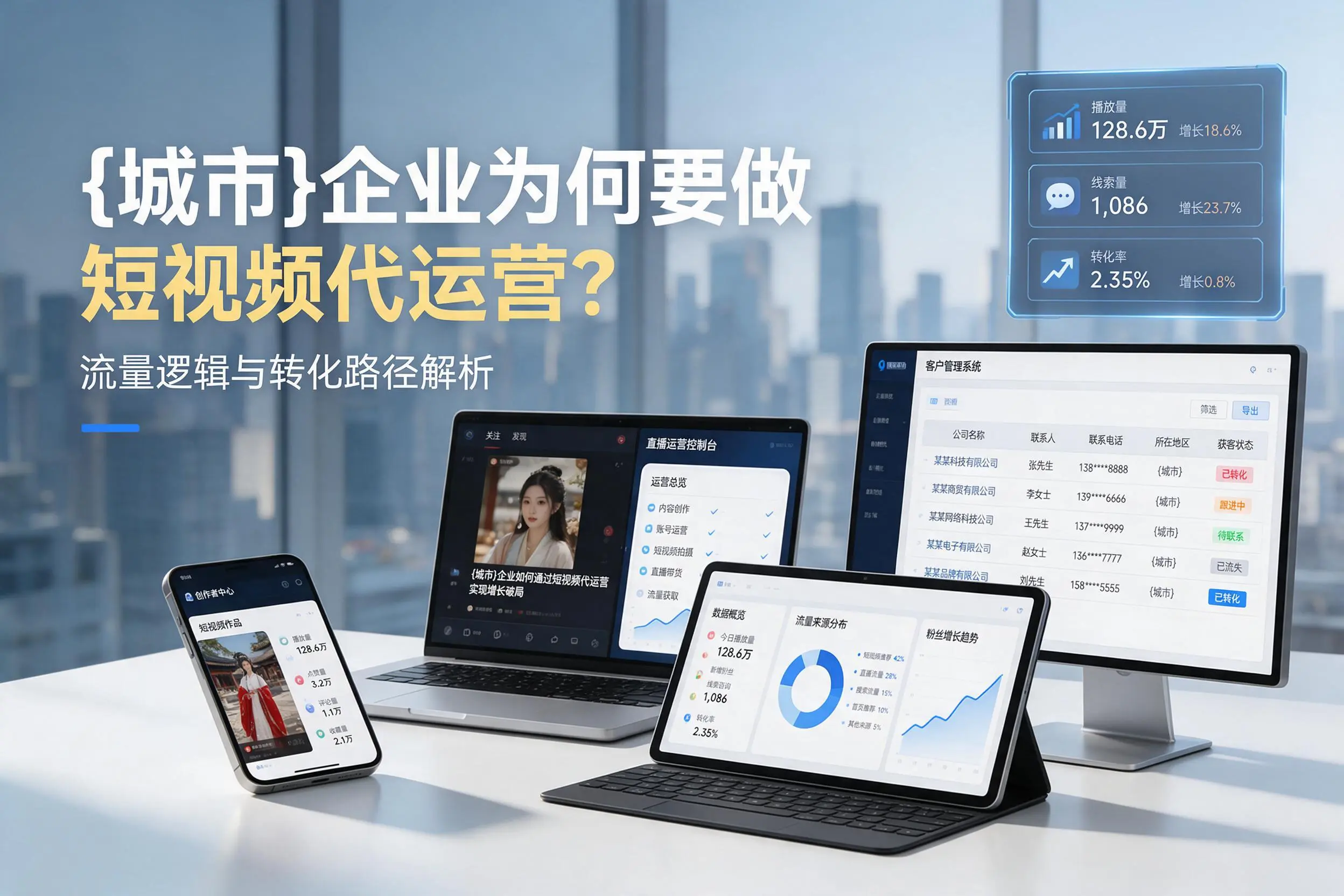 抚顺企业为何要做短视频代运营?流量逻辑与转化路径解析