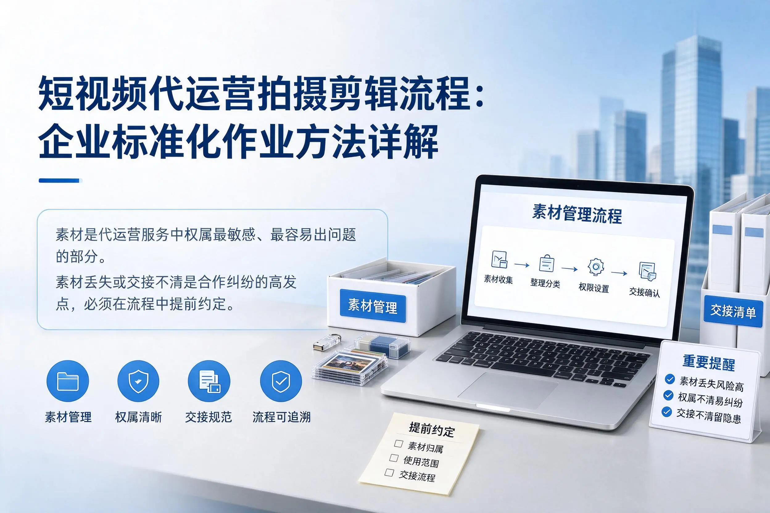 短视频代运营拍摄剪辑流程：抚顺企业标准化作业方法详解