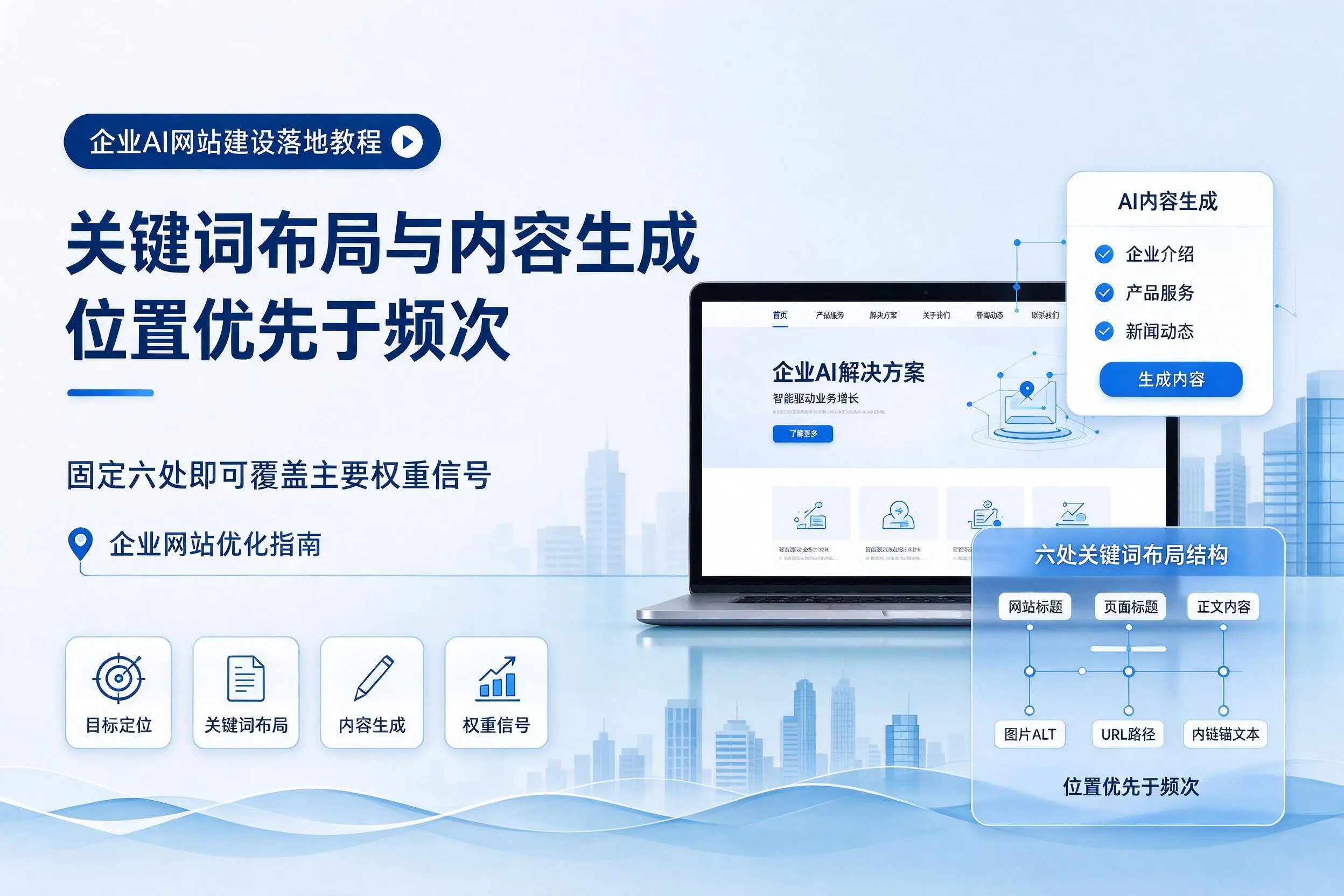 抚顺企业AI网站建设落地教程：关键词布局与内容生成